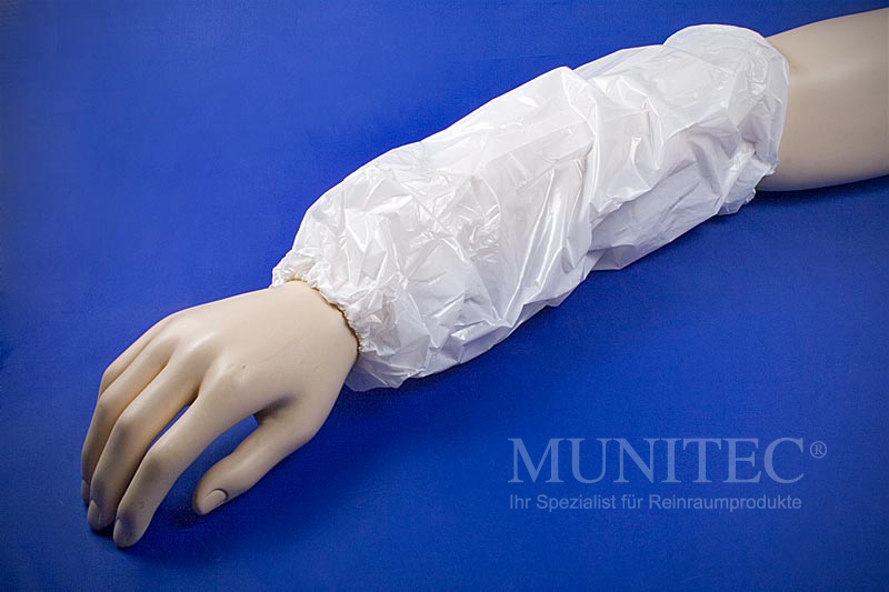 Reinraum-Ärmelschoner Polyethylen (PE)