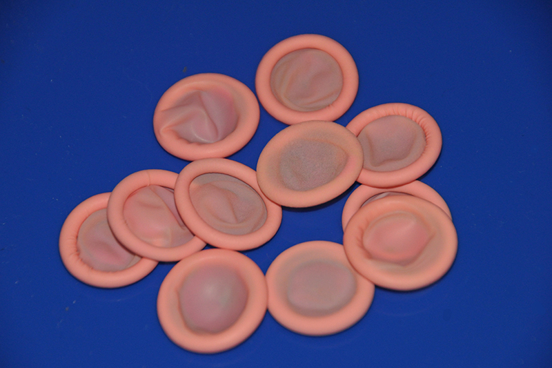 Reinraum-Fingerlinge Latex ESC antistatisch 11571